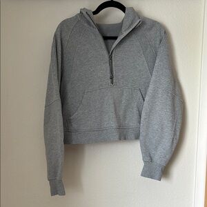 Scuba Oversized Half-Zip Hoodie